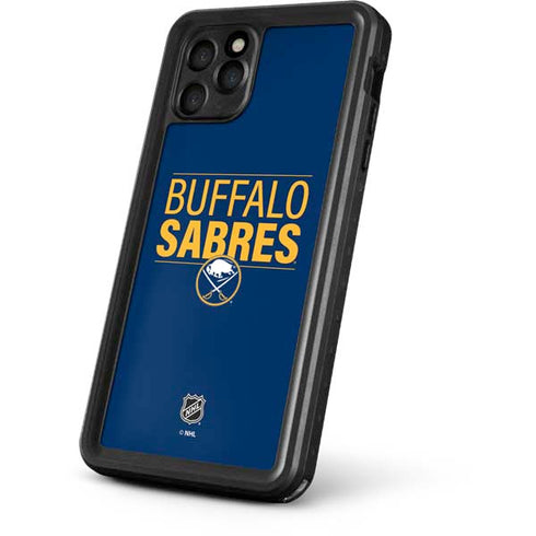 NHL Buffalo Sabres Lineup iPhone 11 Pro Max Waterproof Case