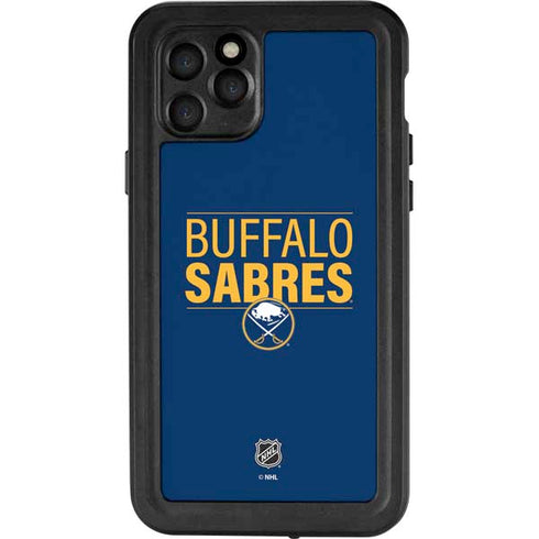 NHL Buffalo Sabres Lineup iPhone 11 Pro Waterproof Case