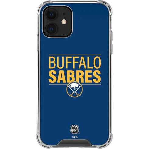 NHL Buffalo Sabres Lineup iPhone 12 Clear Case