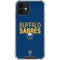 NHL Buffalo Sabres Lineup iPhone 12 Clear Case