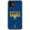 NHL Buffalo Sabres Lineup iPhone 12 Mini Clear Case