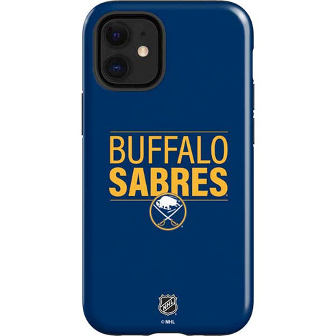 NHL Buffalo Sabres Lineup iPhone 12 Mini Impact Case