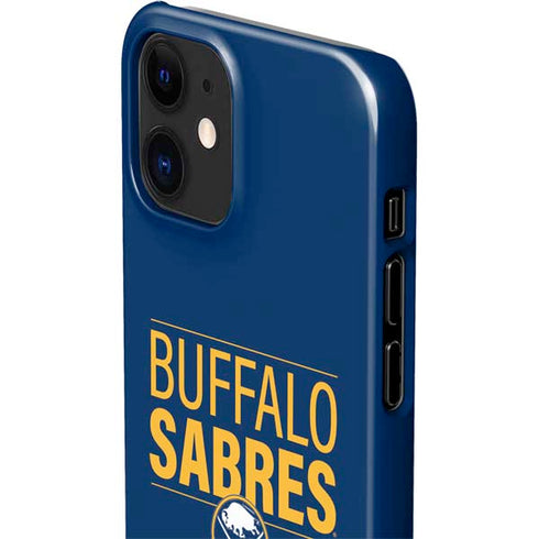 NHL Buffalo Sabres Lineup iPhone 12 Mini Lite Case