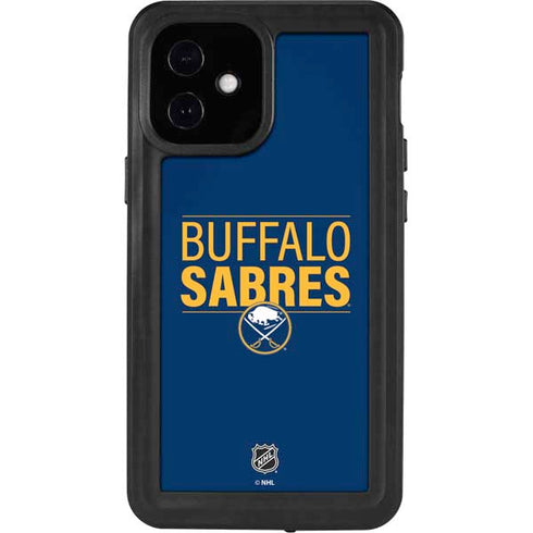 NHL Buffalo Sabres Lineup iPhone 12 Mini Waterproof Case