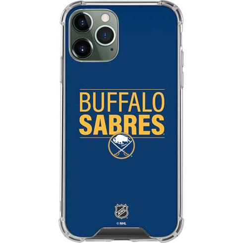 NHL Buffalo Sabres Lineup iPhone 12 Pro Clear Case