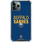 NHL Buffalo Sabres Lineup iPhone 12 Pro Clear Case