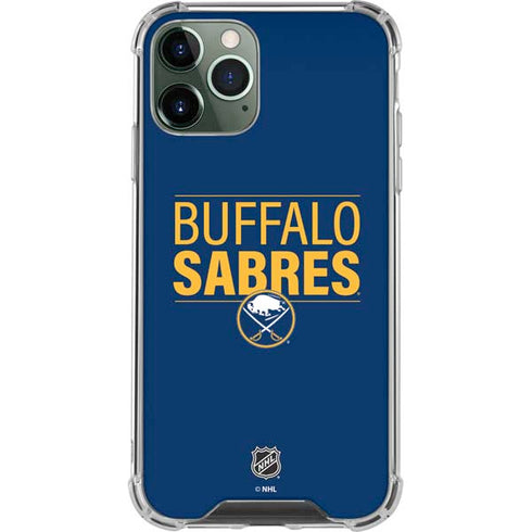 NHL Buffalo Sabres Lineup iPhone 12 Pro Max Clear Case