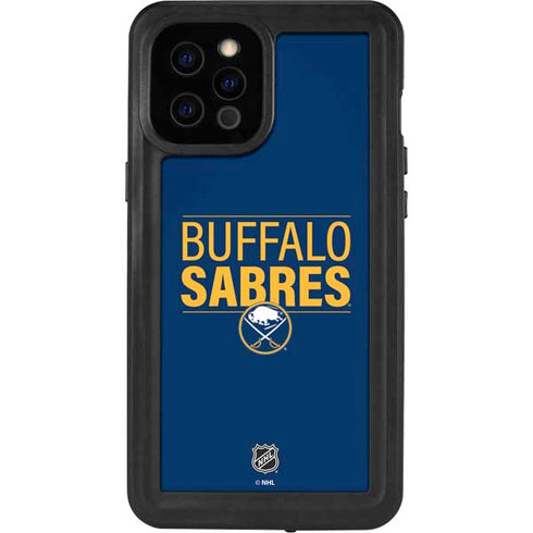 NHL Buffalo Sabres Lineup iPhone 12 Pro Max Waterproof Case