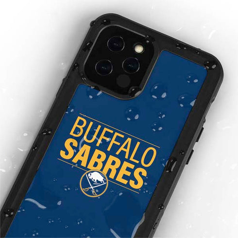 NHL Buffalo Sabres Lineup iPhone 12 Pro Max Waterproof Case