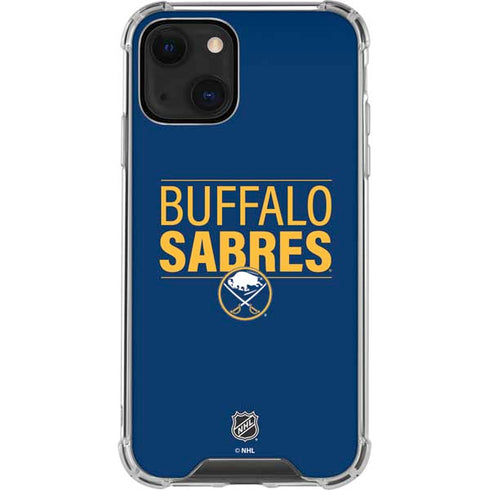 NHL Buffalo Sabres Lineup iPhone 14 Plus Clear Case