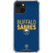 NHL Buffalo Sabres Lineup iPhone 14 Plus Clear Case