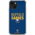 NHL Buffalo Sabres Lineup iPhone 14 Plus Clear Case