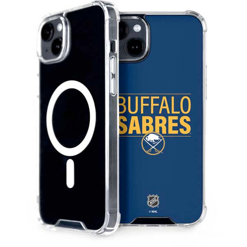 NHL Buffalo Sabres Lineup iPhone 15 Plus MagSafe Case