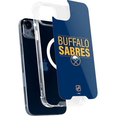 NHL Buffalo Sabres Lineup iPhone 15 Plus MagSafe Case