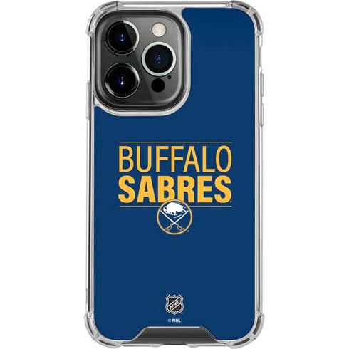 NHL Buffalo Sabres Lineup iPhone 14 Pro Clear Case