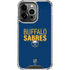 NHL Buffalo Sabres Lineup iPhone 14 Pro Clear Case