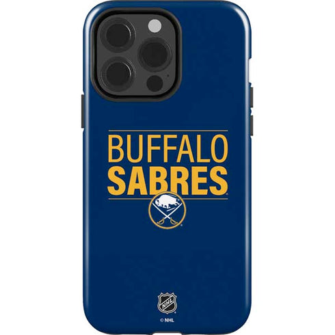 NHL Buffalo Sabres Lineup iPhone 15 Pro Impact Case