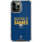NHL Buffalo Sabres Lineup iPhone 14 Pro Max Clear Case