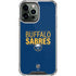 NHL Buffalo Sabres Lineup iPhone 14 Pro Max Clear Case