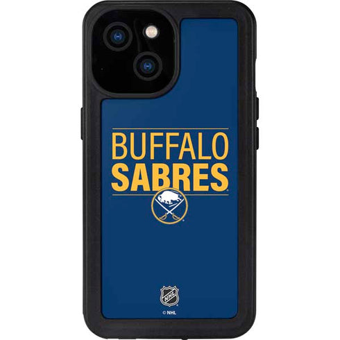 NHL Buffalo Sabres Lineup iPhone 15 Waterproof Case