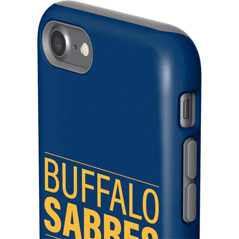 NHL Buffalo Sabres Lineup iPhone SE (2nd & 3rd Gen) Pro Case