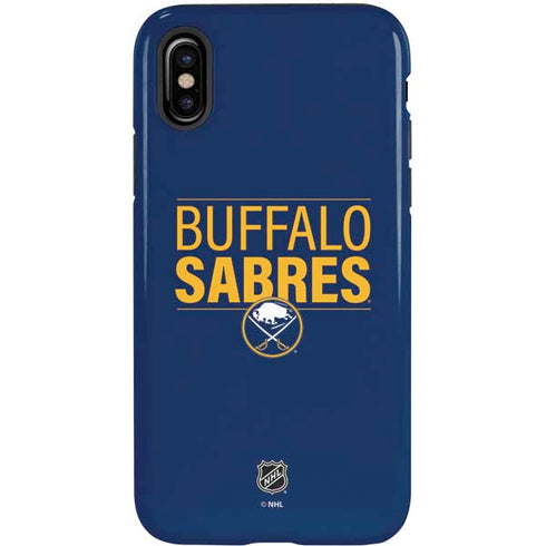 NHL Buffalo Sabres Lineup iPhone X Pro Case