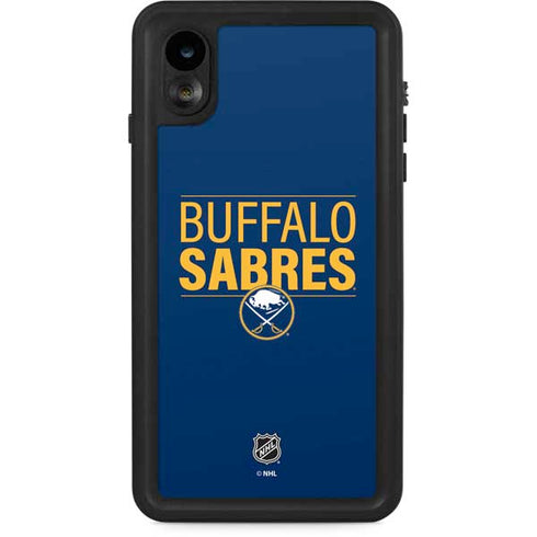 NHL Buffalo Sabres Lineup iPhone XR Waterproof Case