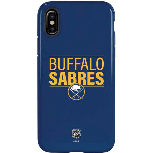NHL Buffalo Sabres Lineup iPhone XS Pro Case