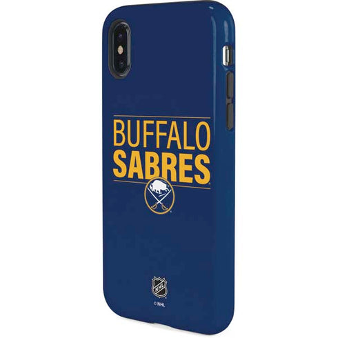 NHL Buffalo Sabres Lineup iPhone XS Pro Case