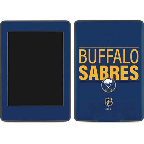 NHL Buffalo Sabres Lineup Amazon Kindle Skin