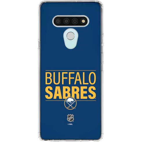 NHL Buffalo Sabres Lineup LG Stylo 6 Clear Case