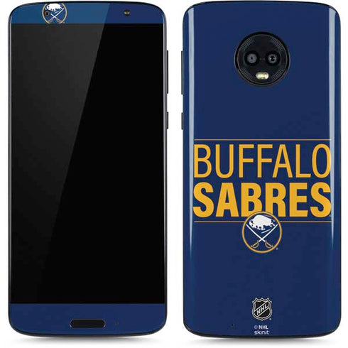 NHL Buffalo Sabres Lineup Moto G6 Skin