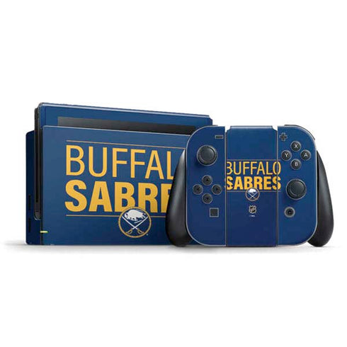 NHL Buffalo Sabres Lineup Nintendo Switch Bundle Skin