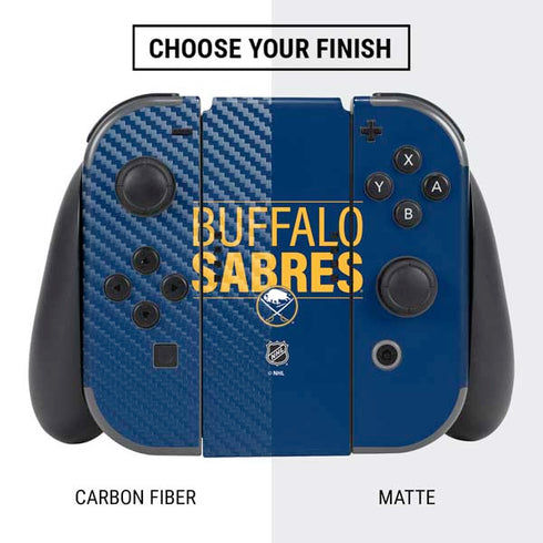 NHL Buffalo Sabres Lineup Nintendo Switch Bundle Skin