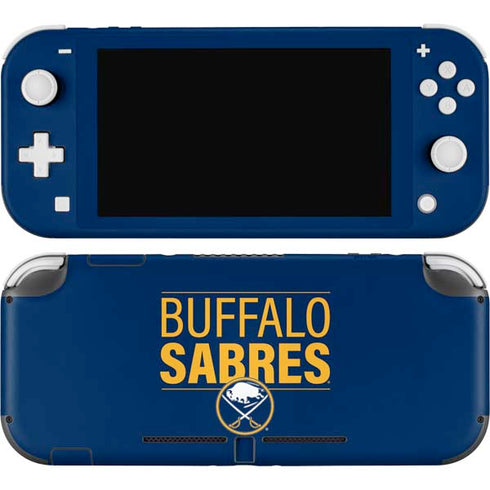 NHL Buffalo Sabres Lineup Nintendo Switch Lite Skin