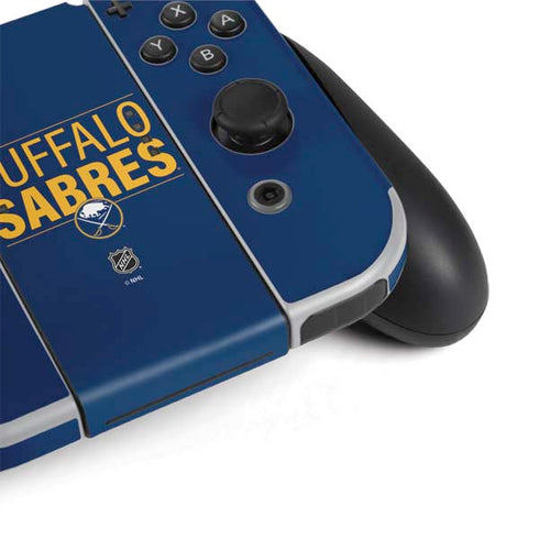 NHL Buffalo Sabres Lineup Nintendo Switch OLED (2021) Skin