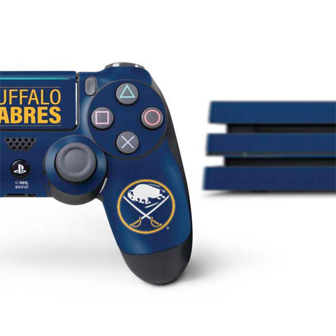 NHL Buffalo Sabres Lineup PS4 Pro Bundle Skin