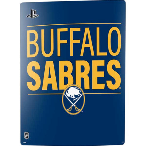 NHL Buffalo Sabres Lineup PS5 Digital Edition Console Skin