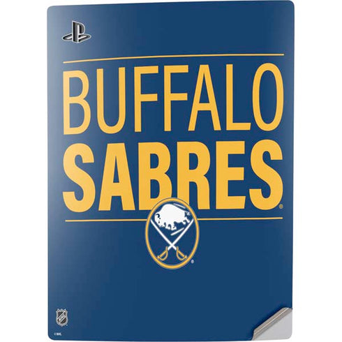 NHL Buffalo Sabres Lineup PS5 Digital Edition Console Skin