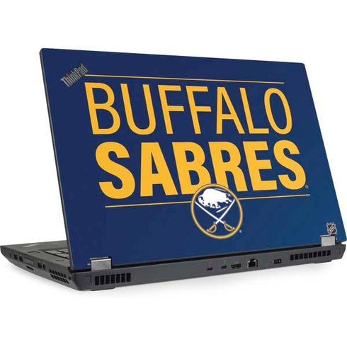 NHL Buffalo Sabres Lineup Lenovo ThinkPad Skin