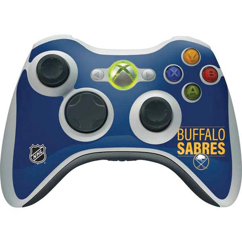 NHL Buffalo Sabres Lineup Xbox 360 Wireless Controller Skin