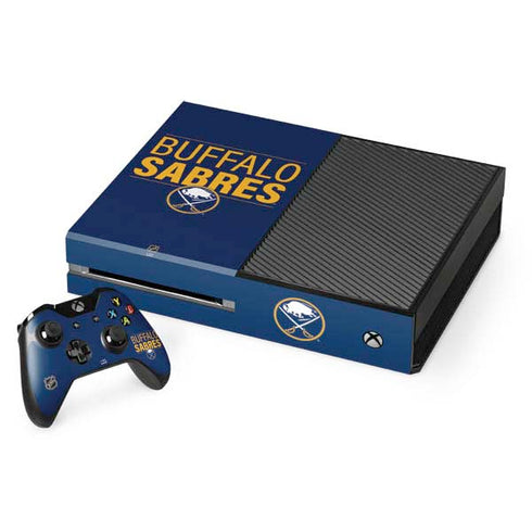 NHL Buffalo Sabres Lineup Xbox One Console and Controller Bundle Skin