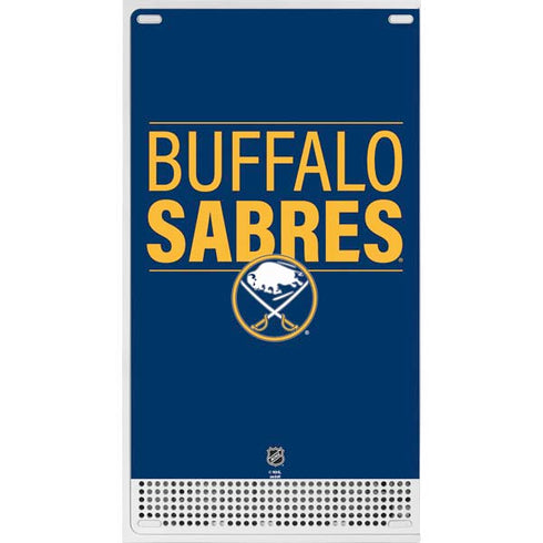 NHL Buffalo Sabres Lineup Xbox Series S Console Skin