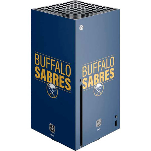 NHL Buffalo Sabres Lineup Xbox Series X Console Skin