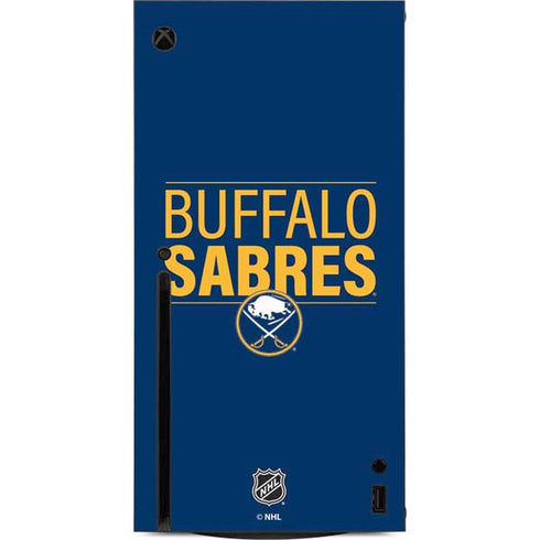 NHL Buffalo Sabres Lineup Xbox Series X Console Skin