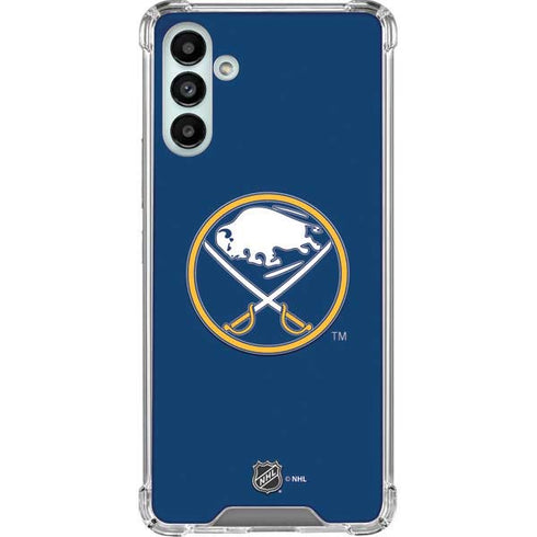 NHL Buffalo Sabres Solid Background Galaxy A13 5G Clear Case