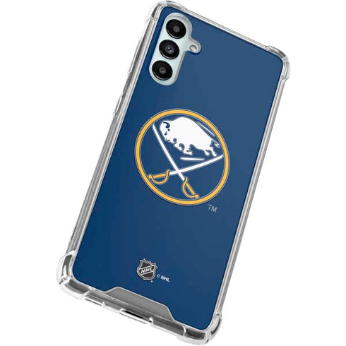 NHL Buffalo Sabres Solid Background Galaxy A14 5G Clear Case