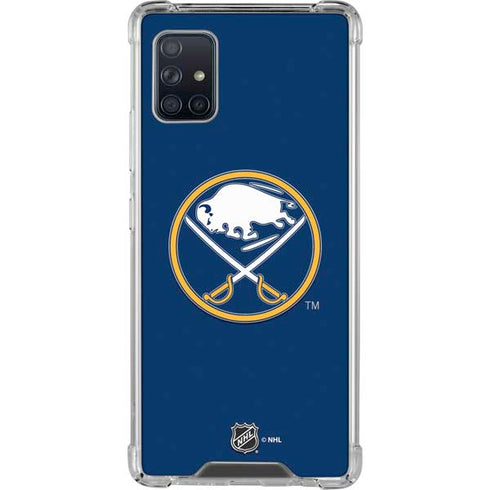NHL Buffalo Sabres Solid Background Galaxy A51 5G Clear Case