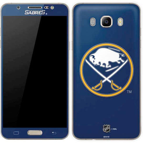 NHL Buffalo Sabres Solid Background Galaxy J7 Skin