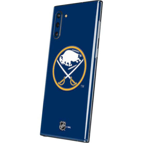 NHL Buffalo Sabres Solid Background Galaxy Note 10 Skin